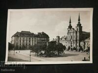 Стара немска картичка  площад Адолф Хитлер