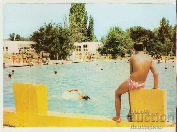 Card Bulgaria Sliven Mineral Baths The pool *