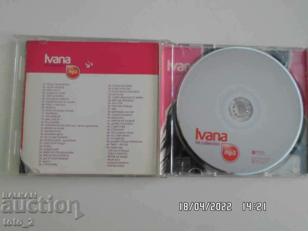 CD MP3 IVANA -HIT COLLECTION -PAYNER with price 9.49 BGN | € 4.85 CD MP3 IVANA -HIT COLLECTION -PAYNER with price 9.49 BGN | € 4.85