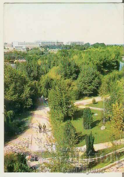 Картичка  България  Толбухин Градският парк*