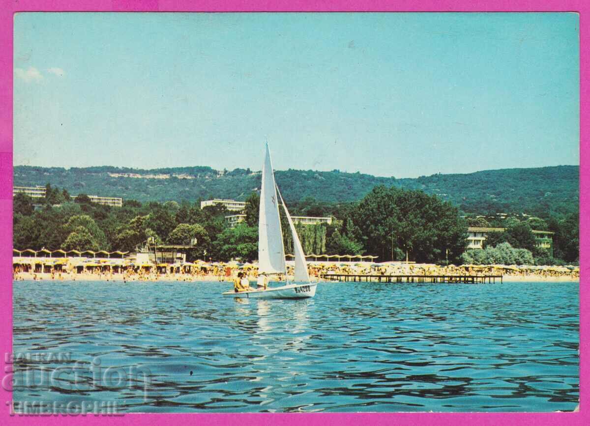 Auction 275025 / GOLDEN SANDS Beach Bulgaria postcard Auction 275025 / GOLDEN SANDS Beach Bulgaria postcard