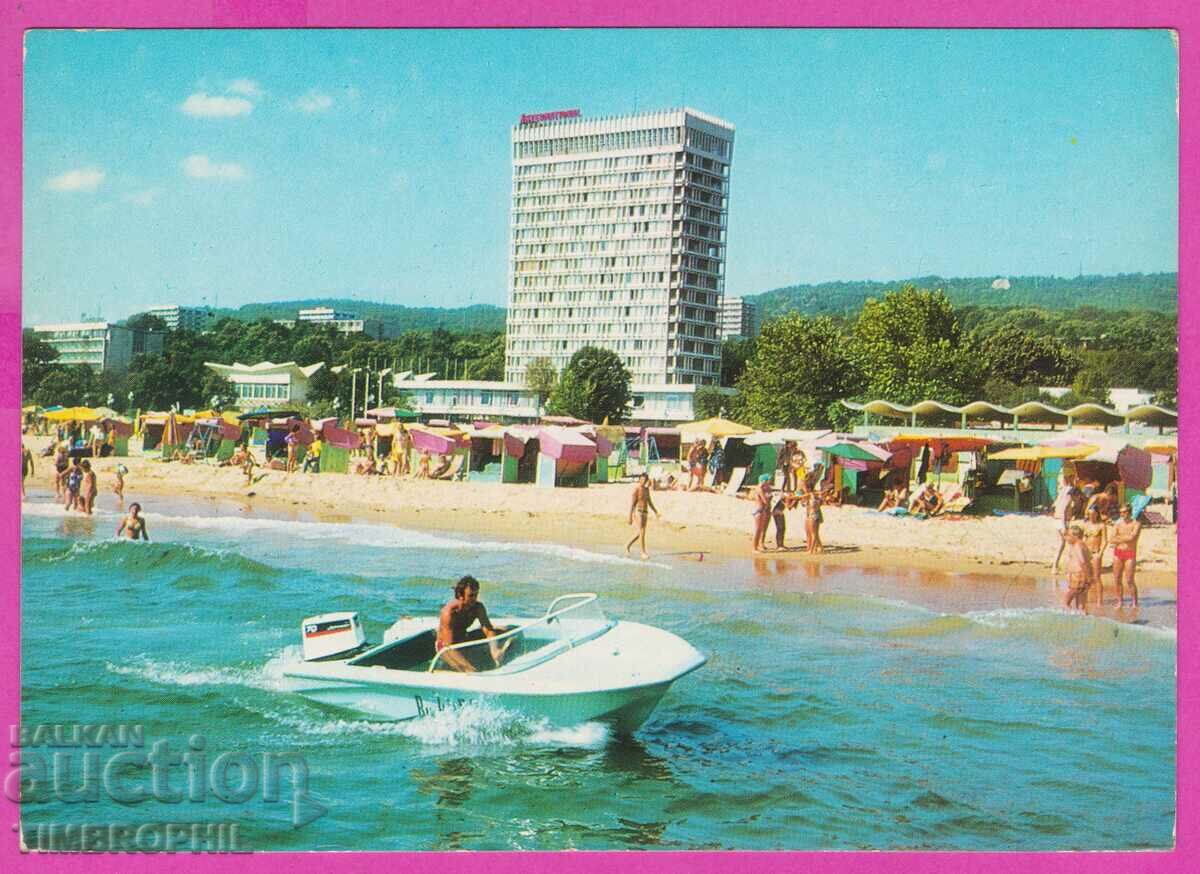 275041 / GOLDEN SANDS plaja 1979 Bulgaria card