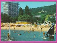 275050 / GOLDEN SANDS The beach 1986 κάρτα Βουλγαρία