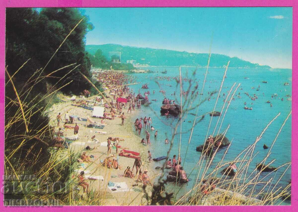273903 / Resort FRIENDSHIP The beach 1975 Bulgaria card