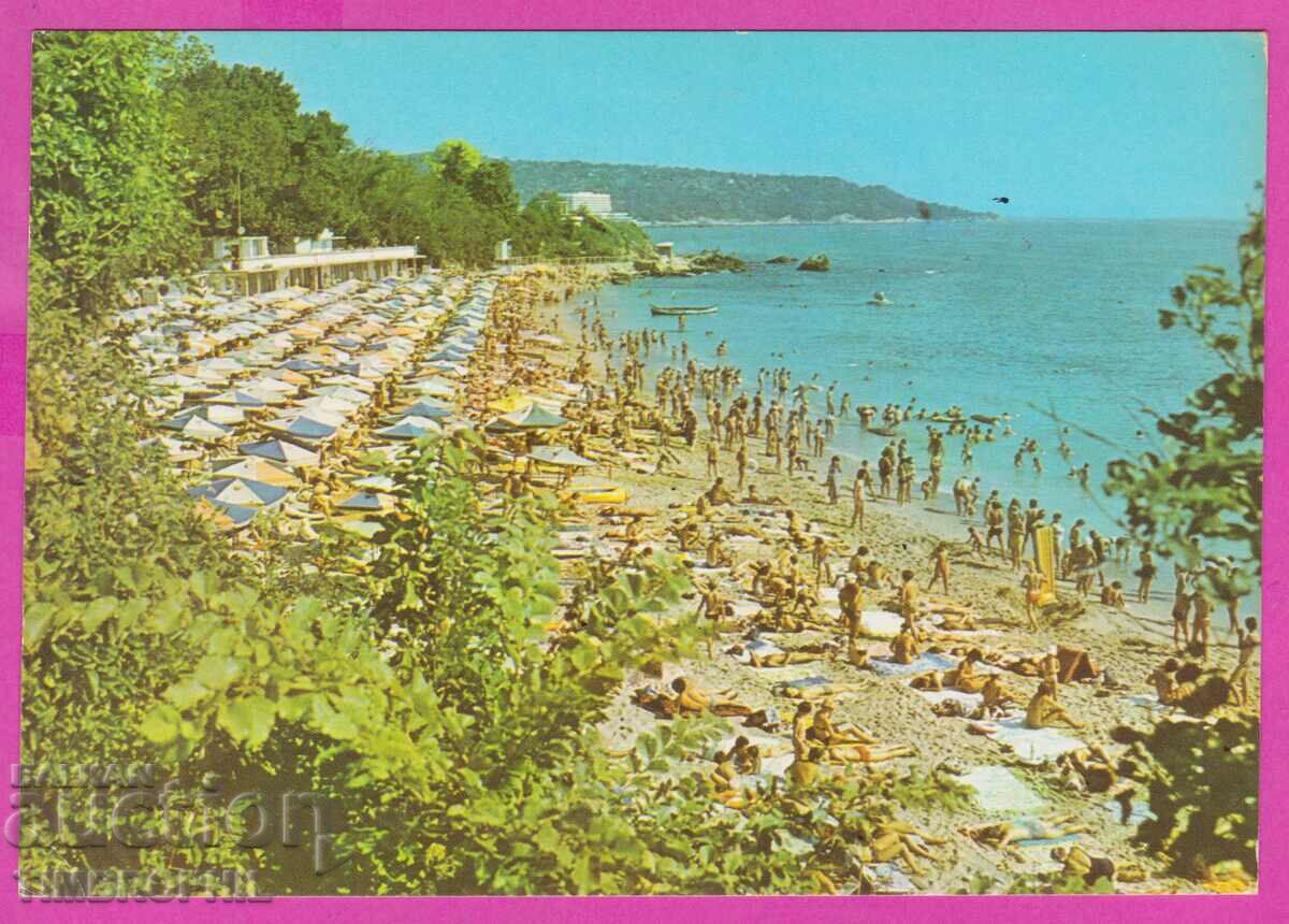 Auction 273910 / Resort DRUZHBA 1987 Bulgaria card Auction 273910 / Resort DRUZHBA 1987 Bulgaria card
