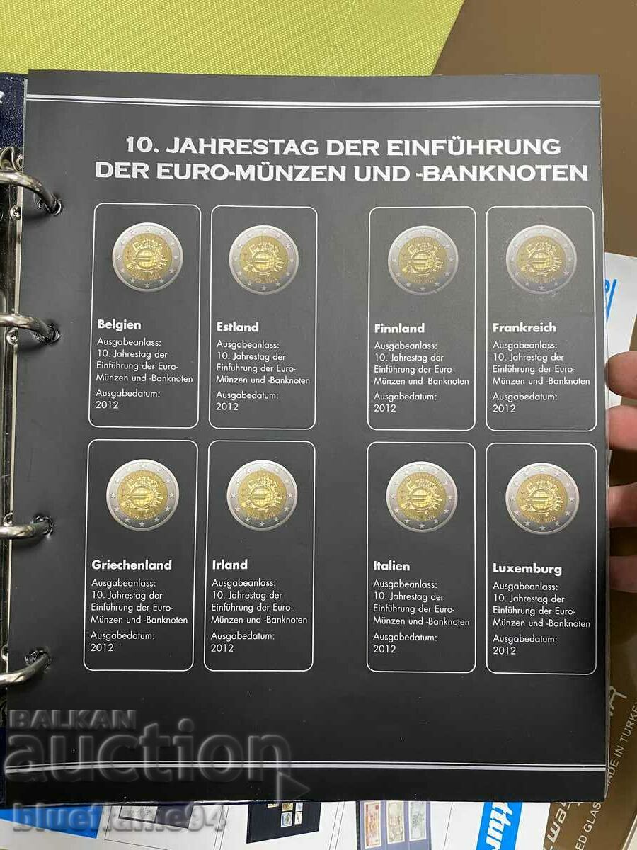 Cluster for jubilee euro coins (2007, 2009, 2012, 2015) - 5 Cluster for jubilee euro coins (2007, 2009, 2012, 2015) - 5