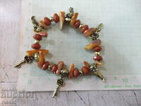 Extensible bracelet with minerals and new figures