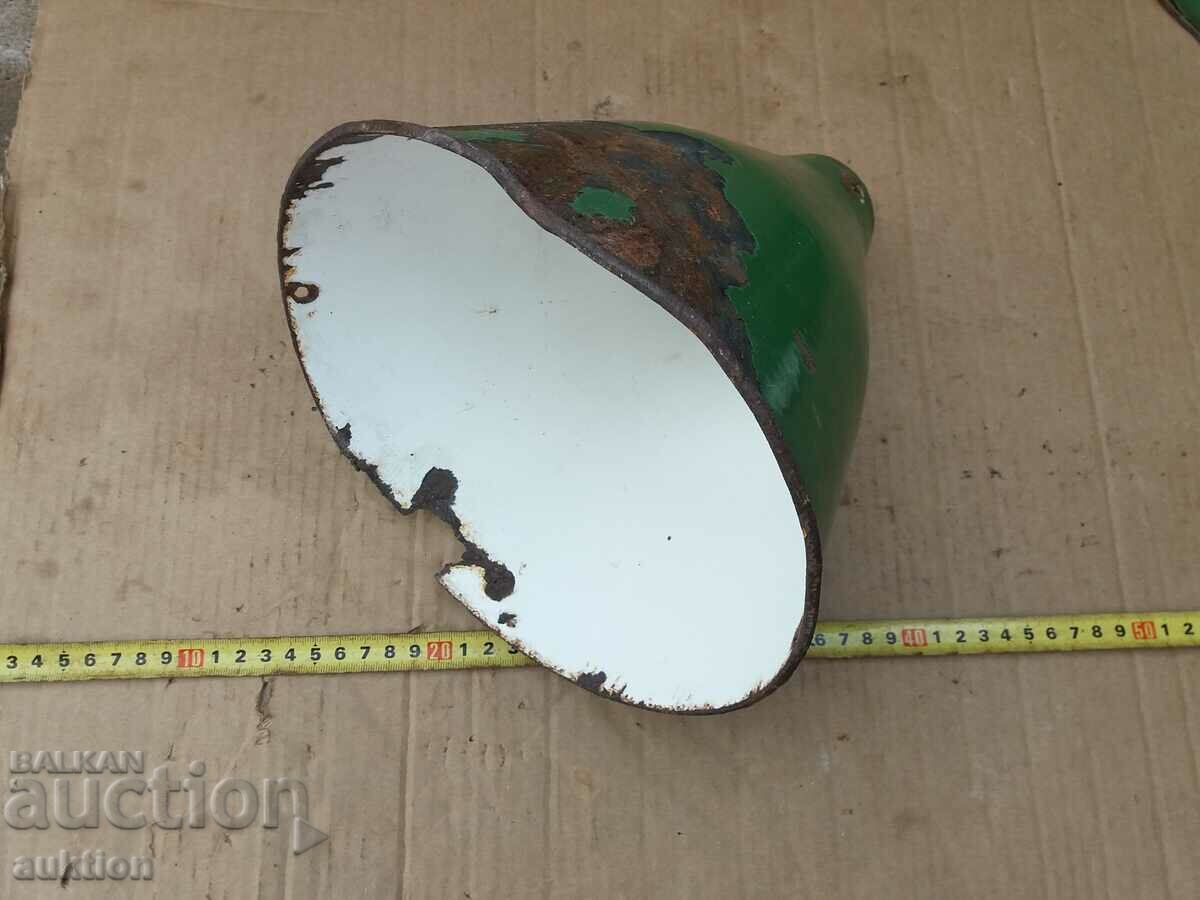 Delivery of ENAMELED SOC. LAMP, LAMPION VINTAGE CHANDELIERS