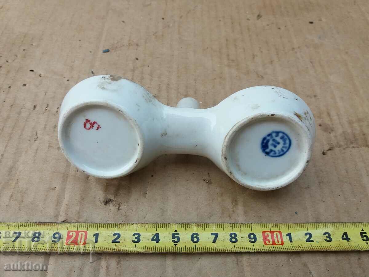 PORCELAIN SOLINE - SOC. WITH MARKING - 7 PORCELAIN SOLINE - SOC. WITH MARKING - 7