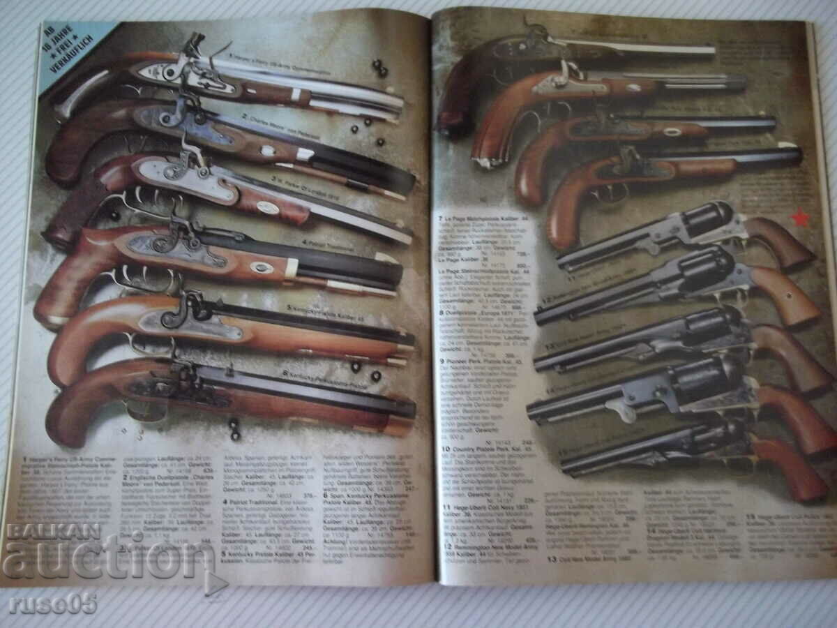 Delivery of The book "Eduard Kettner - Waffenkatalog 1991/92" - 170 pages. Delivery of The book "Eduard Kettner - Waffenkatalog 1991/92" - 170 pages.