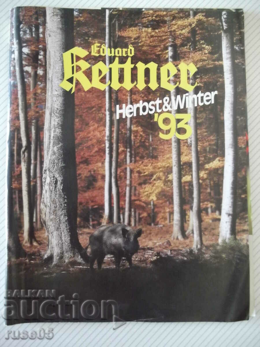 Cartea „Eduard Kettner - Herbst & Winter'93” - 132 p.