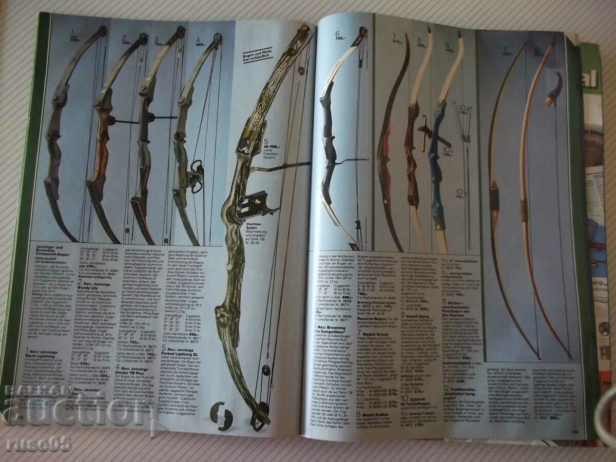 Auction  The book "Frankonia Jagd-GESAMTJAHRES-KATALOG 89/90" - 584 p.