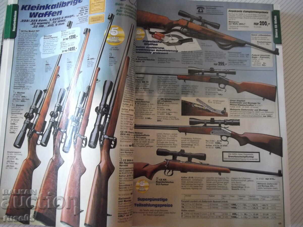 Licitație Cartea „Frankonia Jagd-Gesamtjahres-Katalog 2000/2001” -756p Licitație Cartea „Frankonia Jagd-Gesamtjahres-Katalog 2000/2001” -756p