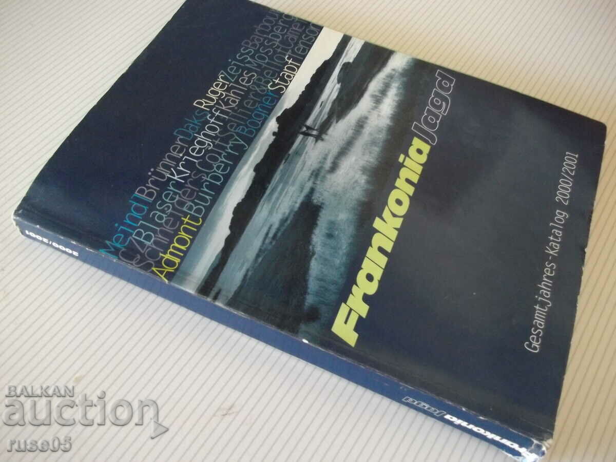 Cartea „Frankonia Jagd-Gesamtjahres-Katalog 2000/2001” -756p - 7 Cartea „Frankonia Jagd-Gesamtjahres-Katalog 2000/2001” -756p - 7