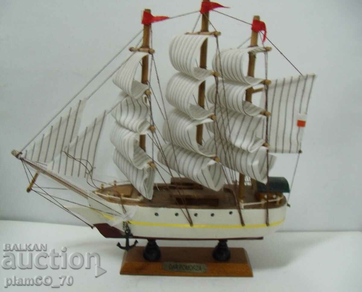№ * 6170 old model sailing ship - DAR POMORZA