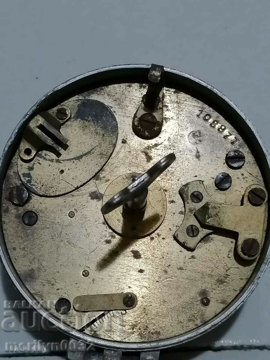 German watch watch with winding key WW2 Wehrmacht - 6 German watch watch with winding key WW2 Wehrmacht - 6