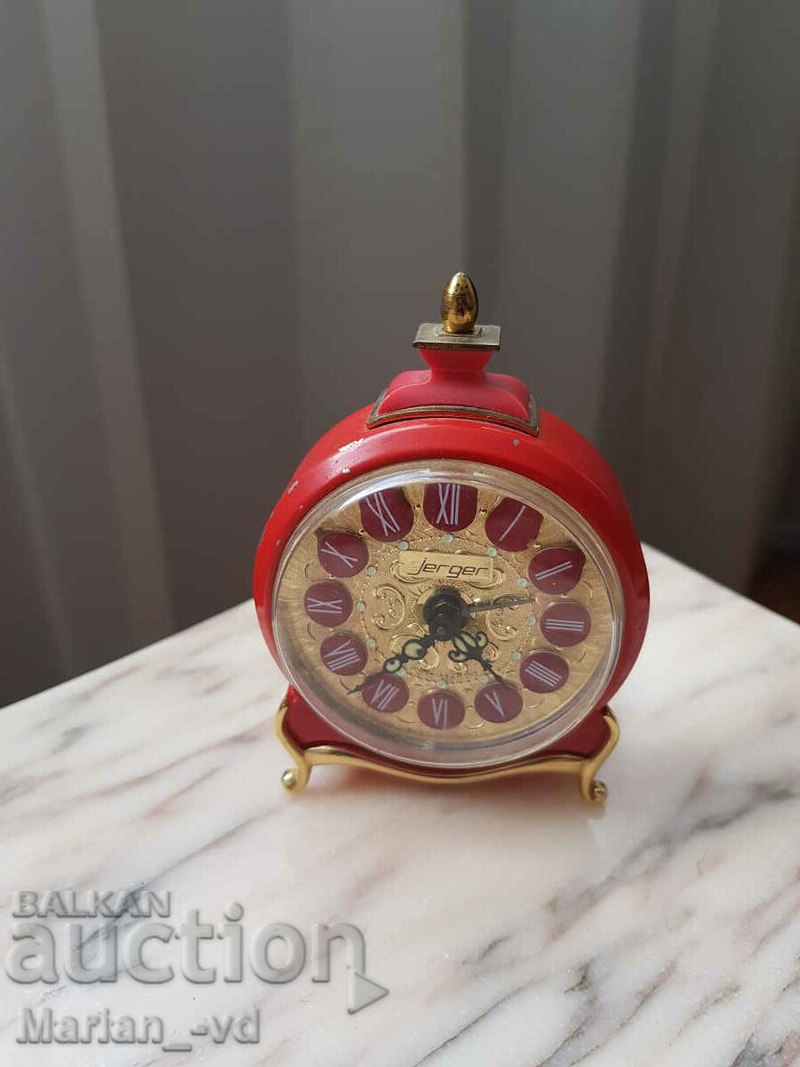Old alarm clock Jerger west germany with price 60.00 BGN | € 30.68