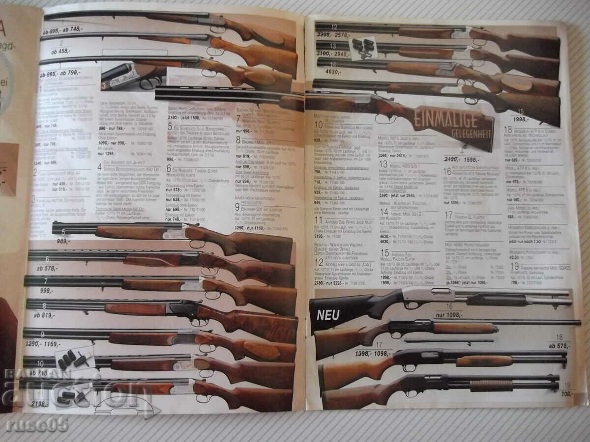 Το βιβλίο "Frankonia Jagd - Preiszeit - 1995." - 20 σελίδες. με τιμή 10.00 BGN | € 5.11 Το βιβλίο "Frankonia Jagd - Preiszeit - 1995." - 20 σελίδες. με τιμή 10.00 BGN | € 5.11