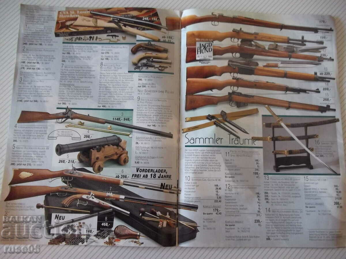 Το βιβλίο "Frankonia Jagd - Preiszeit - 1995." - 20 σελίδες. - 5 Το βιβλίο "Frankonia Jagd - Preiszeit - 1995." - 20 σελίδες. - 5