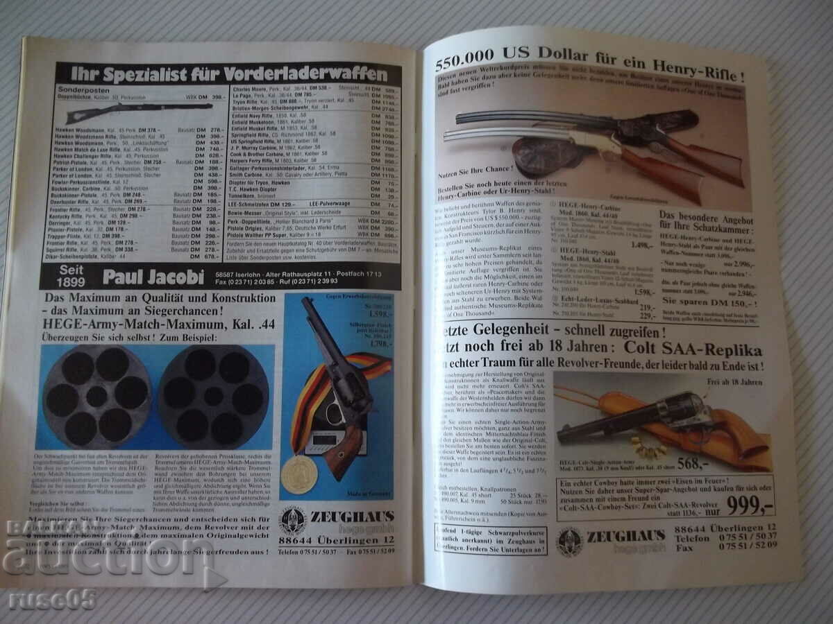 The book "DWJ - Deutsches Waffen Journal - 12/93" - 174 pages. - 6 The book "DWJ - Deutsches Waffen Journal - 12/93" - 174 pages. - 6