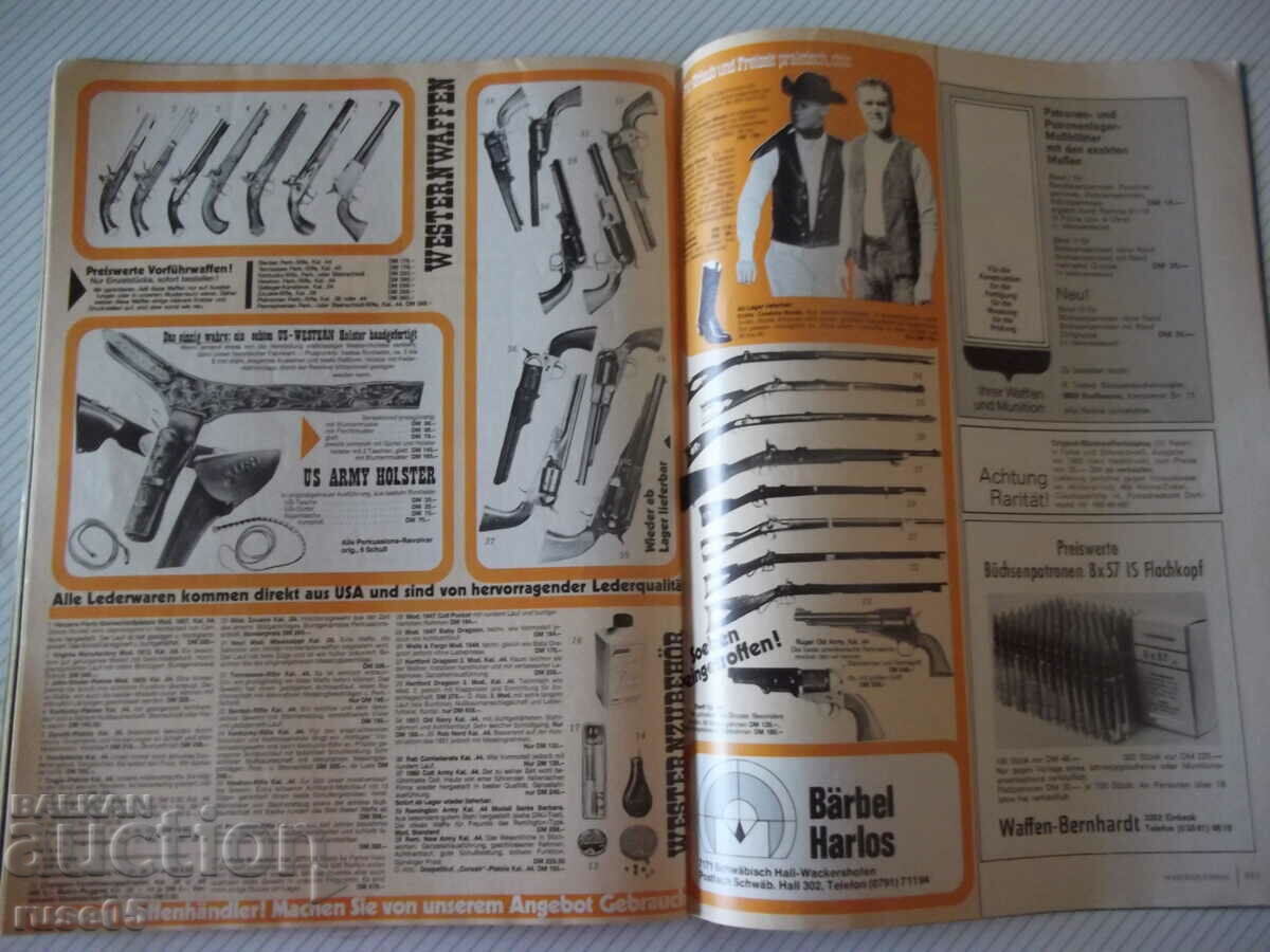 Delivery of The book "DWJ - Deutsches Waffen Journal - 1974." - 112 pages. Delivery of The book "DWJ - Deutsches Waffen Journal - 1974." - 112 pages.