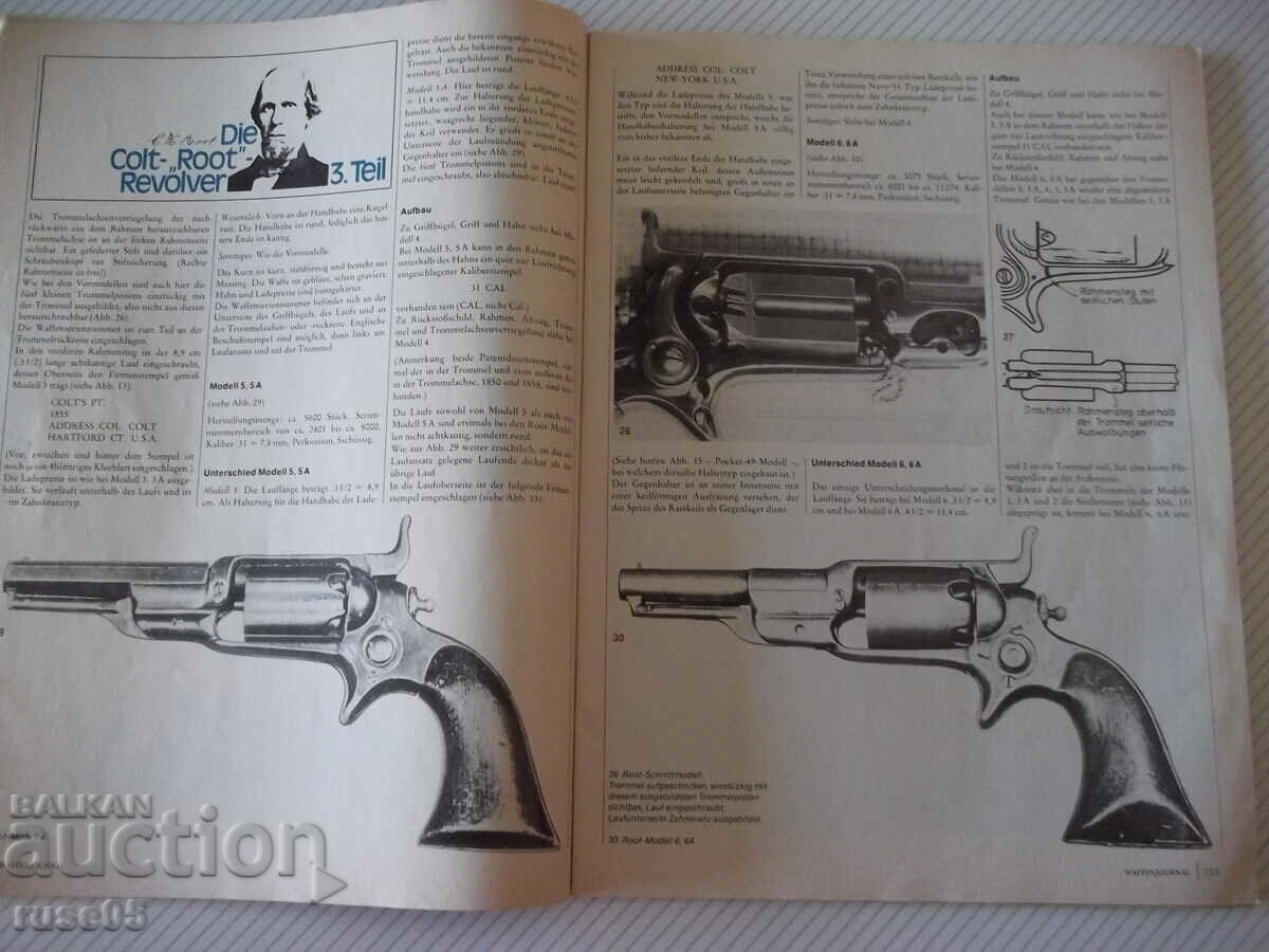 Auction The book "DWJ - Deutsches Waffen Journal - 1975." - 112 pages. Auction The book "DWJ - Deutsches Waffen Journal - 1975." - 112 pages.