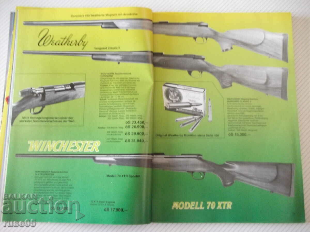 Auction Book "AUSTRO JAGD" - 144 pages. Auction Book "AUSTRO JAGD" - 144 pages.