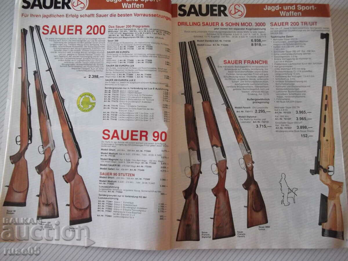 Book "ALLJAGD - KATALOG 1992/93" - 278 pages. with price 25.00 BGN | € 12.78 Book "ALLJAGD - KATALOG 1992/93" - 278 pages. with price 25.00 BGN | € 12.78