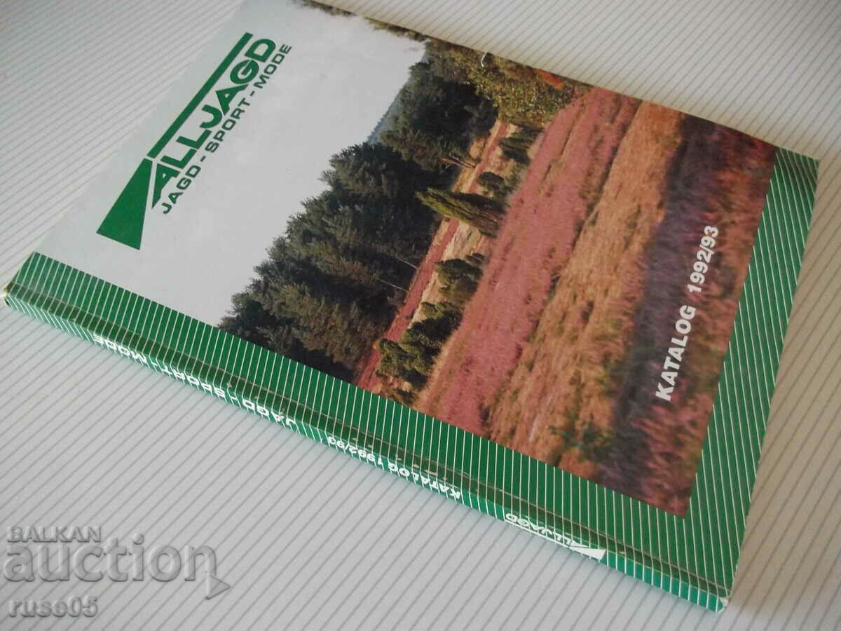Book "ALLJAGD - KATALOG 1992/93" - 278 pages. - 7 Book "ALLJAGD - KATALOG 1992/93" - 278 pages. - 7