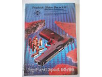 Το βιβλίο "Jagd und Sport 95/96" - 160 σελίδες.