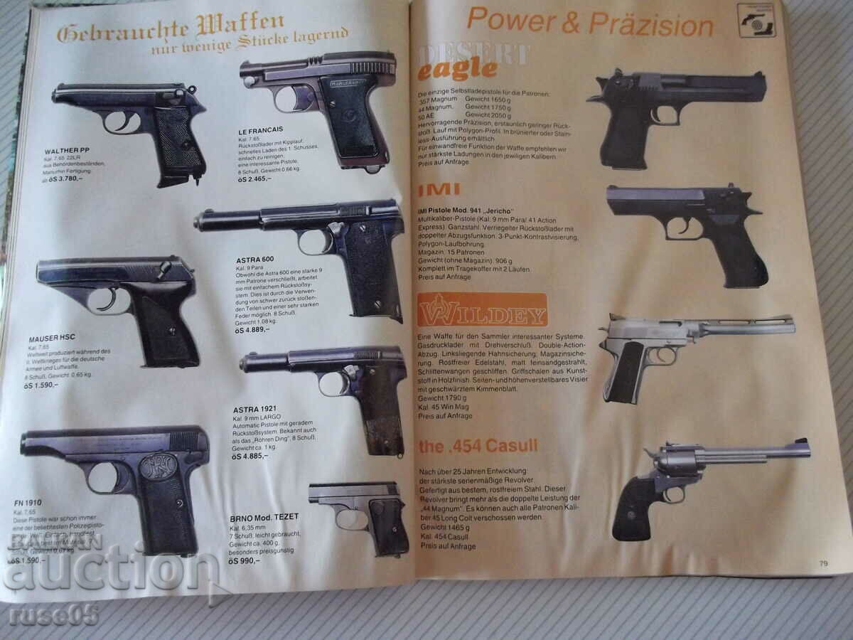 Delivery of The book "Jagd und Sport 94/95" - 152 pages. Delivery of The book "Jagd und Sport 94/95" - 152 pages.