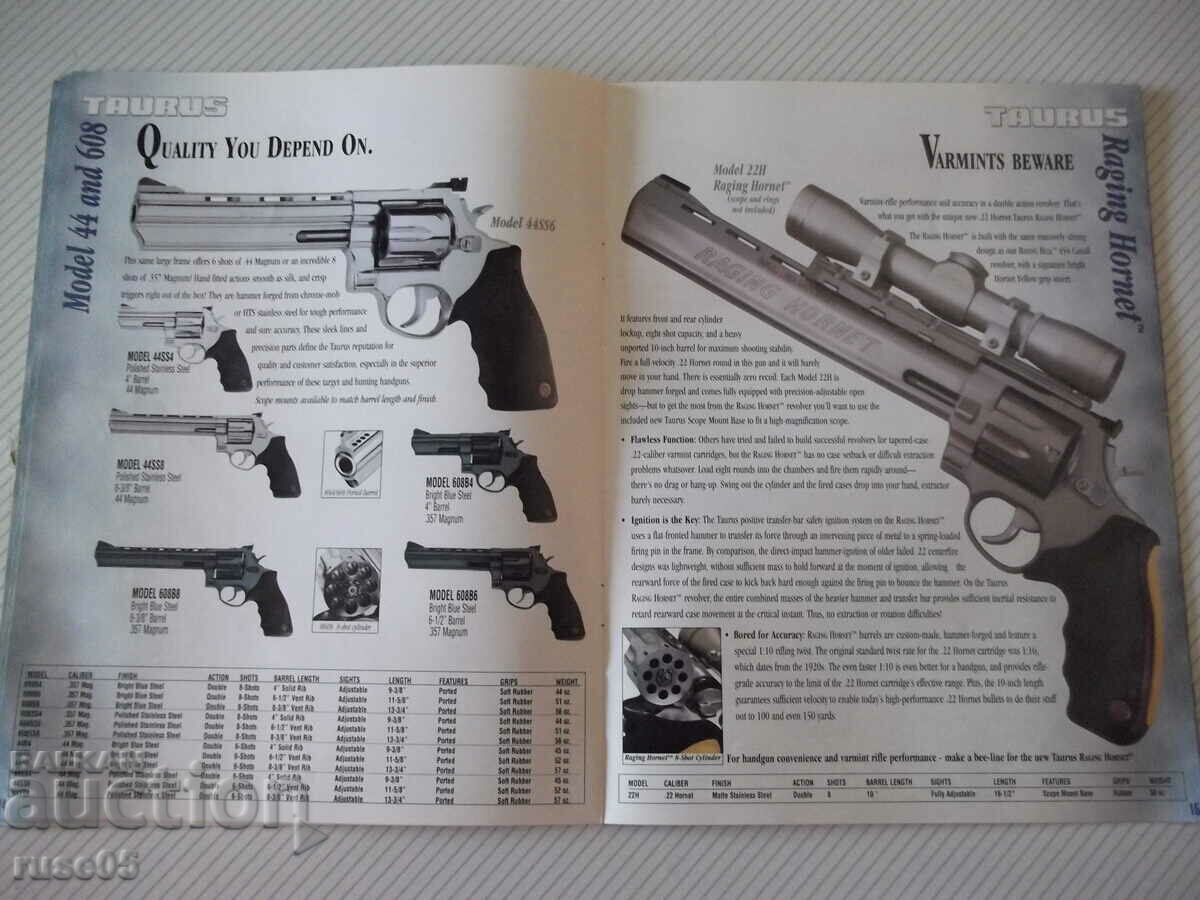 Delivery of Book "TAURUS - TITANIUM" - 24 pages. Delivery of Book "TAURUS - TITANIUM" - 24 pages.