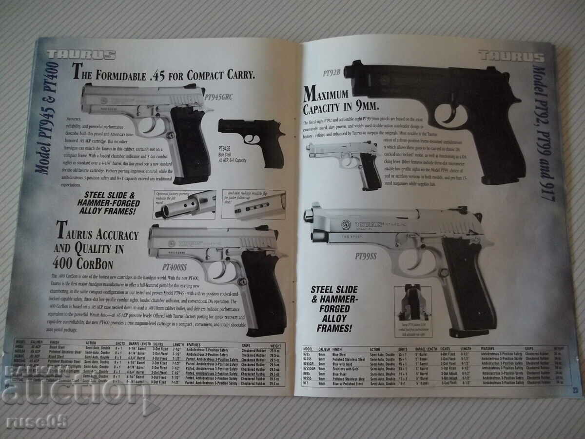 Book "TAURUS - TITANIUM" - 24 pages. - 6 Book "TAURUS - TITANIUM" - 24 pages. - 6