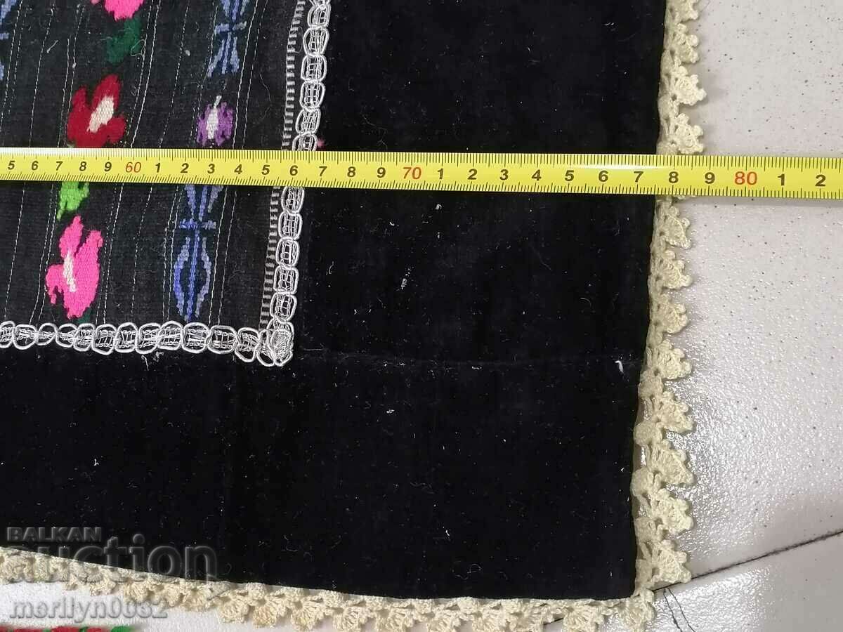 Delivery of Old hand woven apron with embroidery, costume Delivery of Old hand woven apron with embroidery, costume