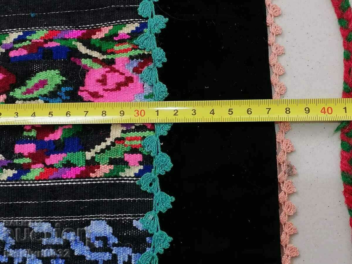 Delivery of Old hand woven apron with embroidery, costume Delivery of Old hand woven apron with embroidery, costume