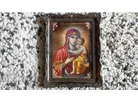 ICON "HOLY VIRGIN WITH THE BABY"
