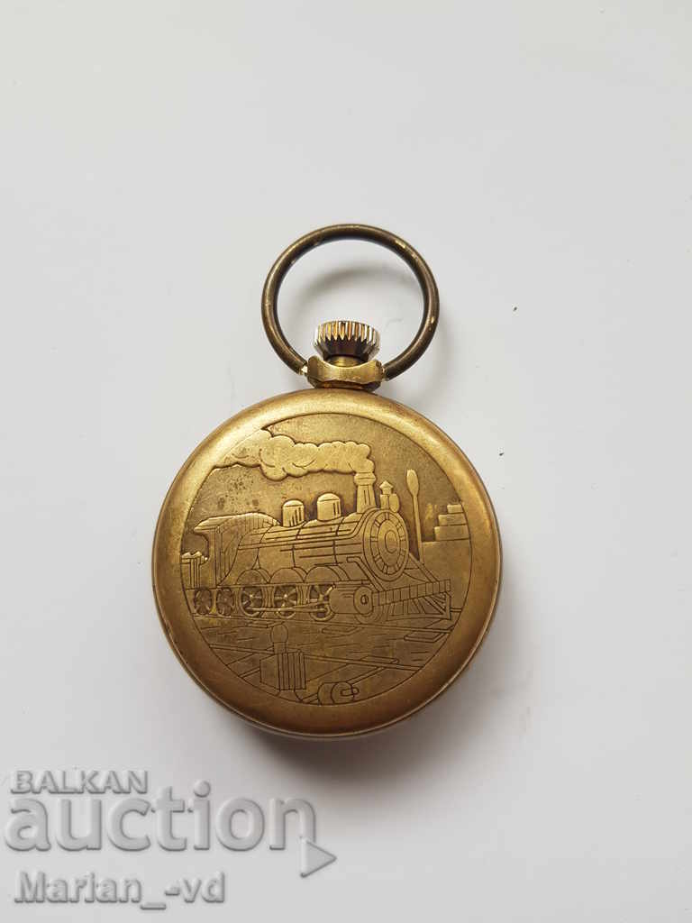 Auction  Old pocket watch Advance