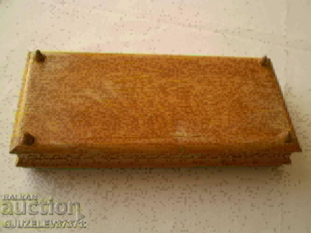 Old wooden Bulgarian box wood carving - 5 Old wooden Bulgarian box wood carving - 5