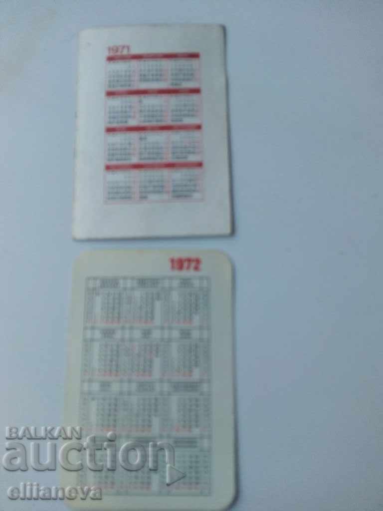 calendars `1971 with price 2.00 BGN | € 1.02 calendars `1971 with price 2.00 BGN | € 1.02
