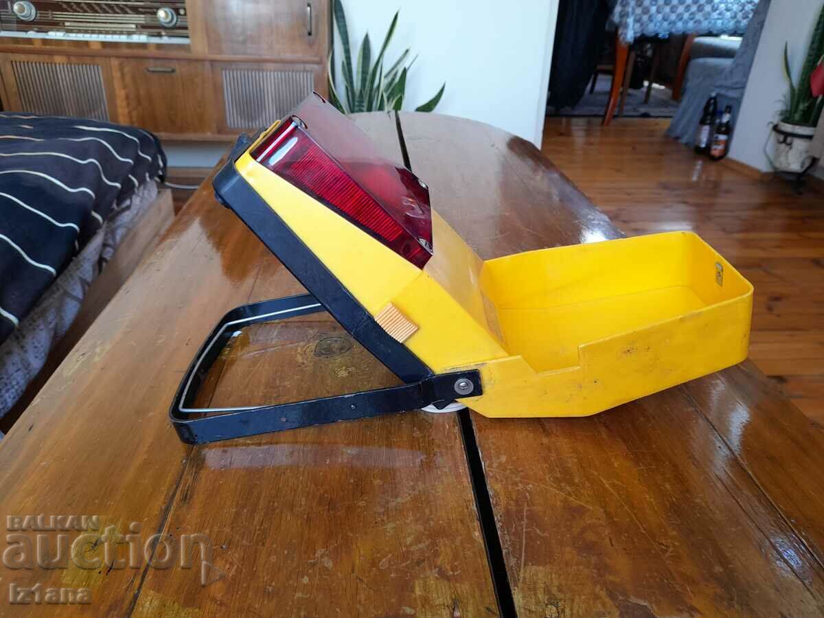 Old signal lamp, Ruby lantern - 6