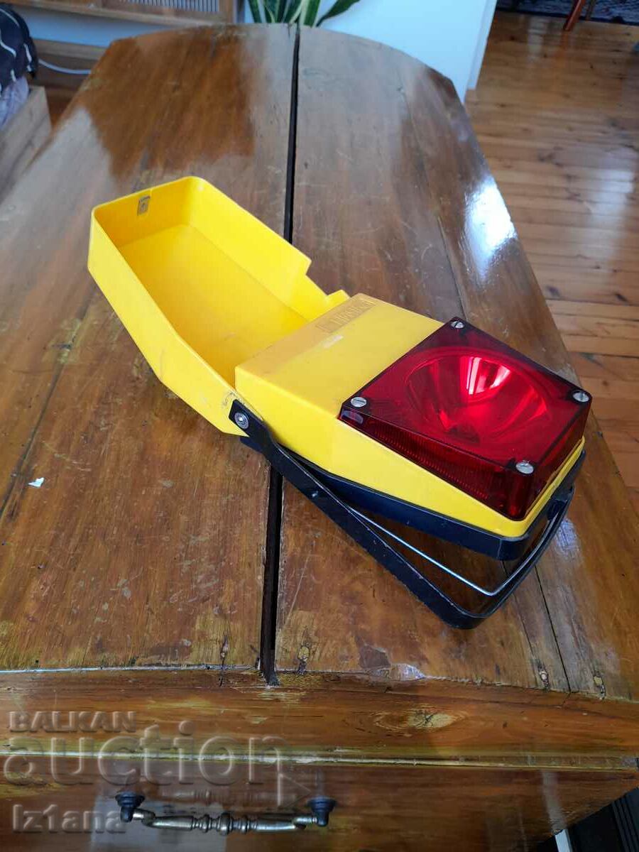 Old signal lamp, Ruby lantern - 7