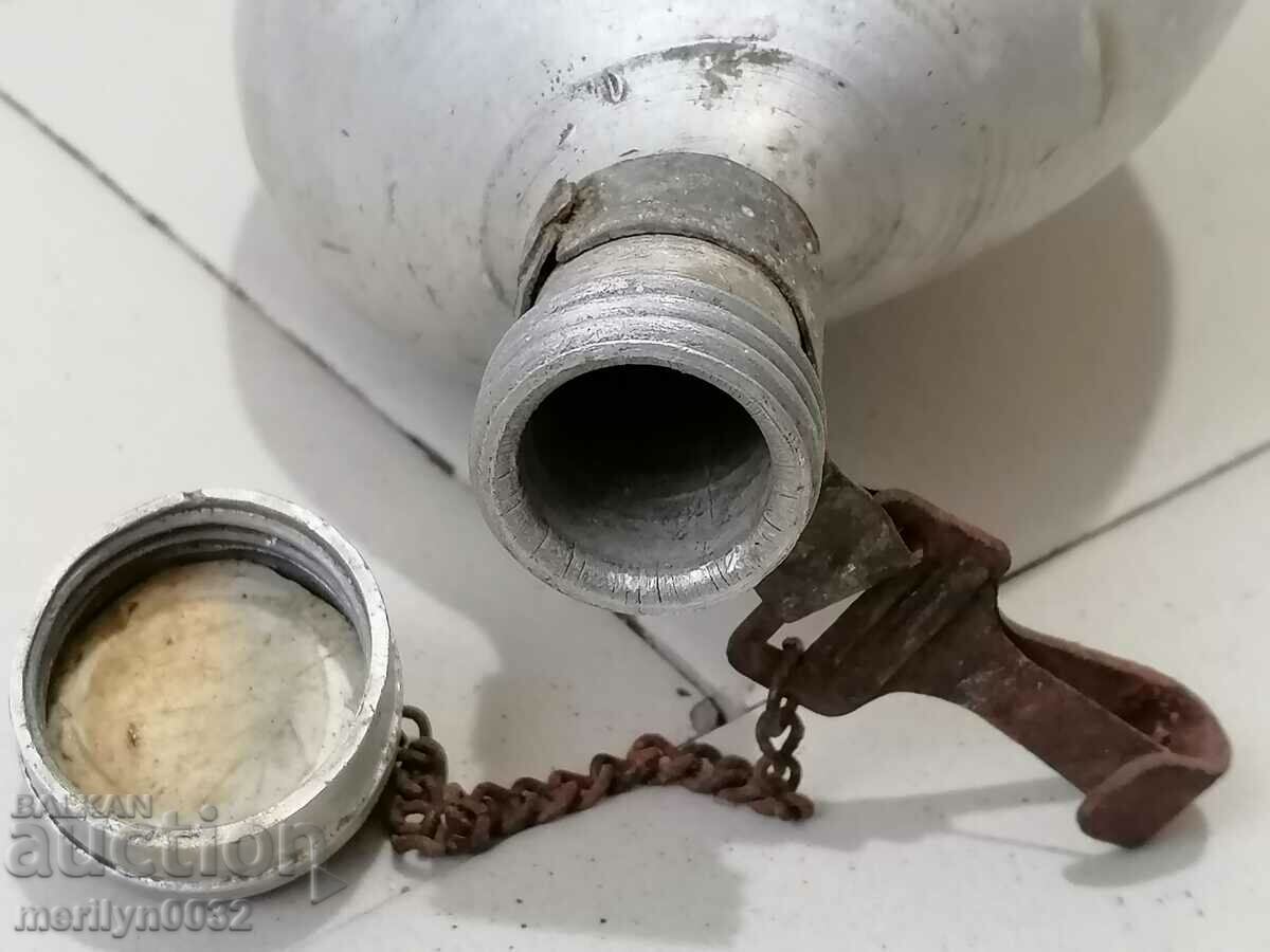 Aluminum jug from the early social military art - 5 Aluminum jug from the early social military art - 5