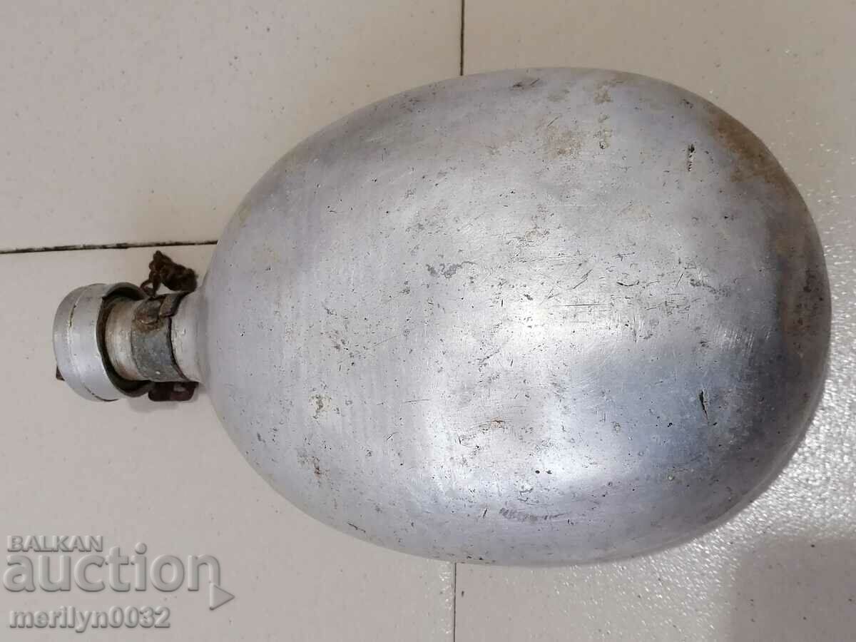 Aluminum jug from the early social military art - 7 Aluminum jug from the early social military art - 7