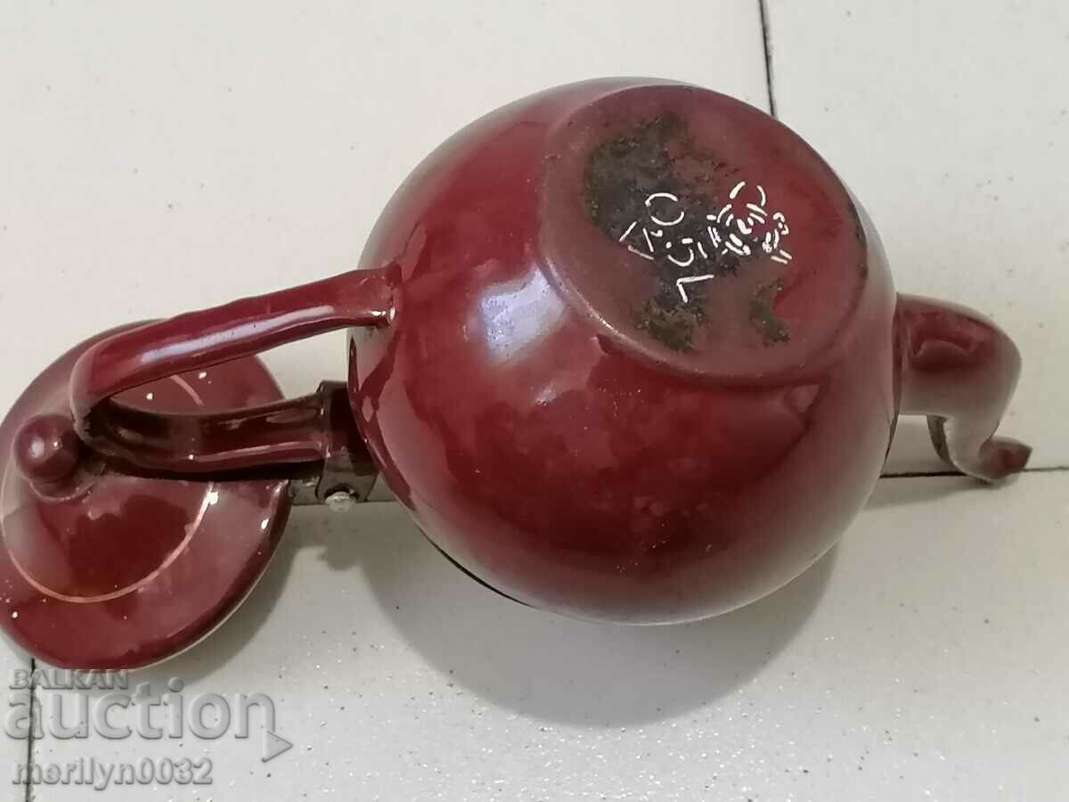 Enamel teapot, enamel bowl - 7 Enamel teapot, enamel bowl - 7