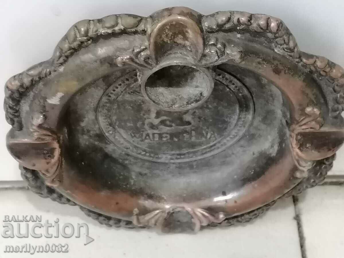 Delivery of Old metal ashtray, cigarette, cigar, cigar Delivery of Old metal ashtray, cigarette, cigar, cigar