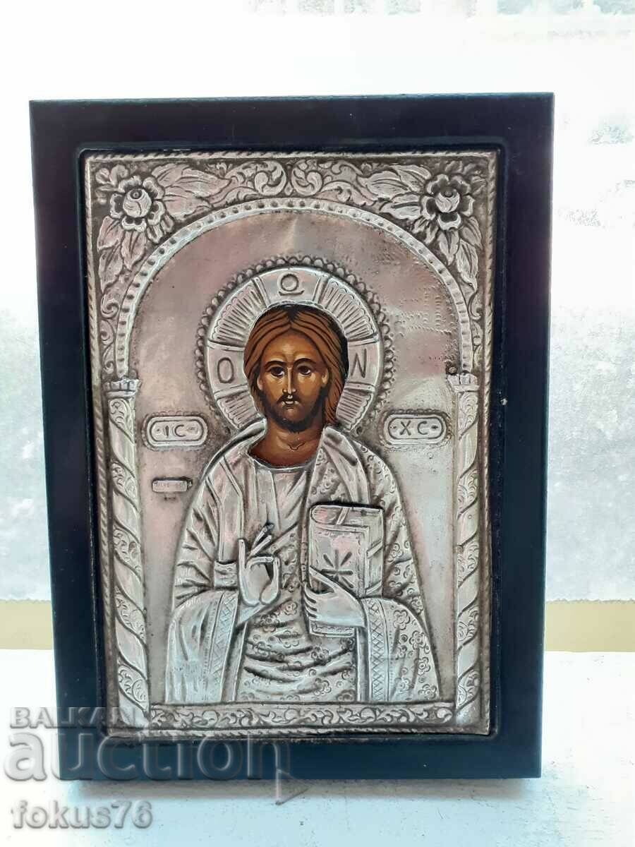 Large silver icon with a certificate with price 215.00 BGN | € 109.93 Large silver icon with a certificate with price 215.00 BGN | € 109.93