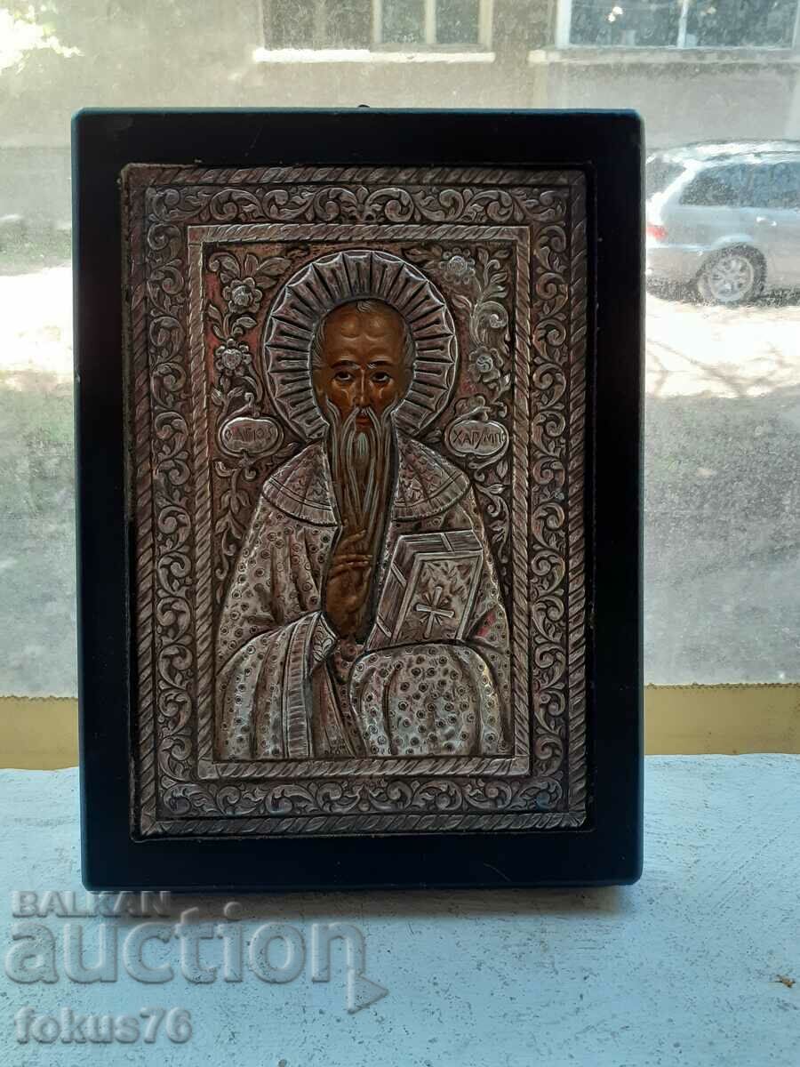 Large silver icon with 950 certificate with price 220.00 BGN | € 112.48