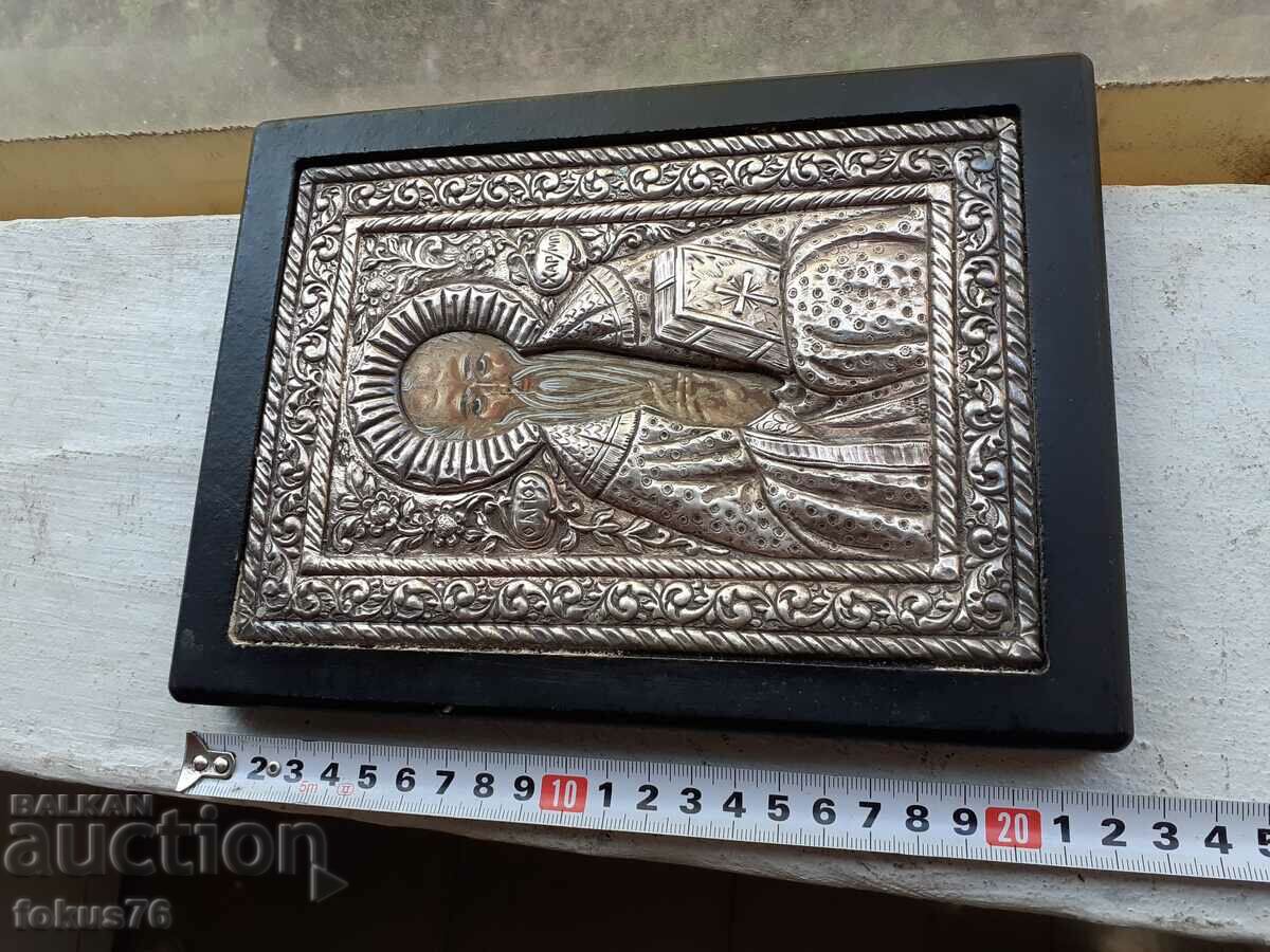 Large silver icon with 950 certificate - 7