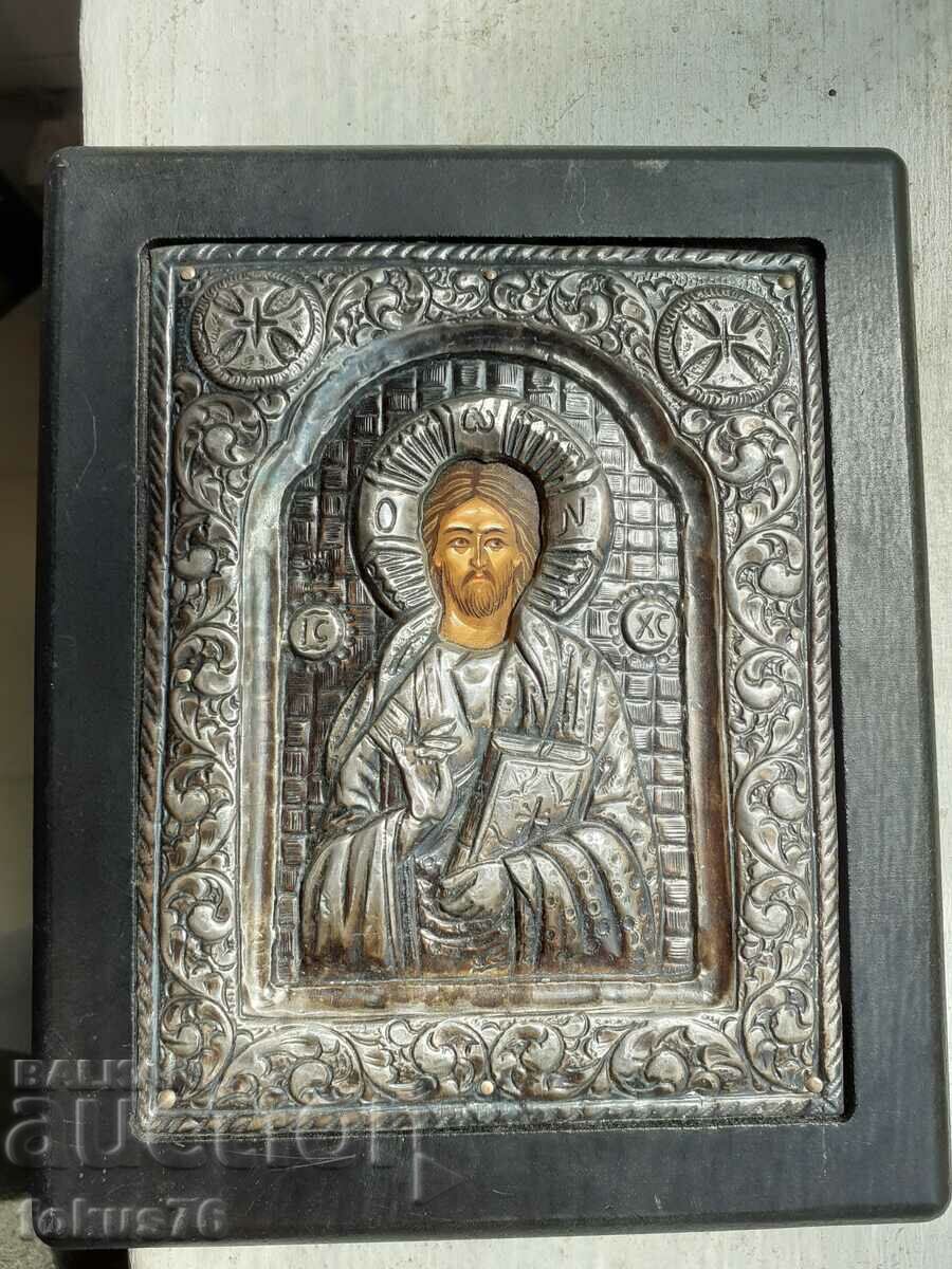 Unique beautiful Greek silver icon with price 89.00 BGN | € 45.50 Unique beautiful Greek silver icon with price 89.00 BGN | € 45.50