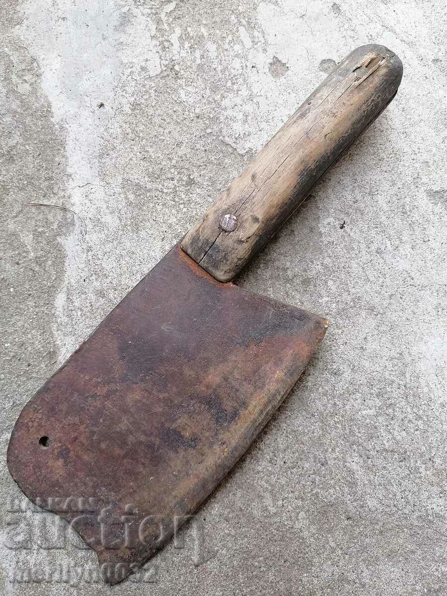 Auction Hand forged saber, blade, knife, top Auction Hand forged saber, blade, knife, top